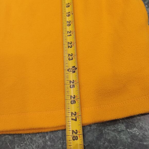 Helly Hansen Mens Yellow Size Large Polartec Fleece Pullover 1/4 Zip New Outdoor - Picture 9 of 12